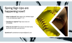 2026 Spring Sign Ups Happening Now !!
